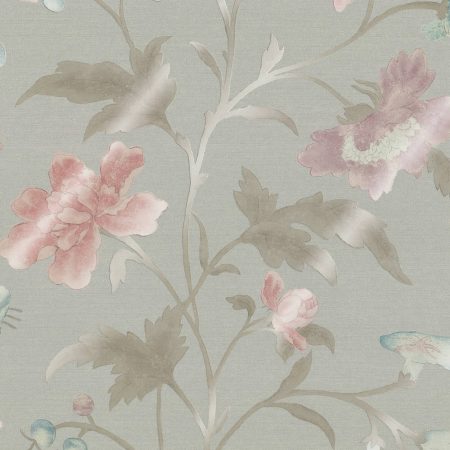 China Rose French Grey Lustre